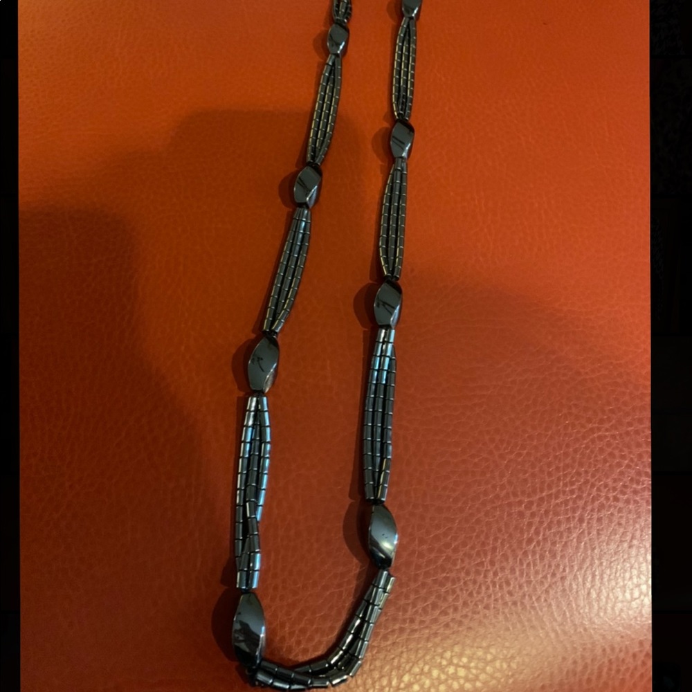Hematite necklace